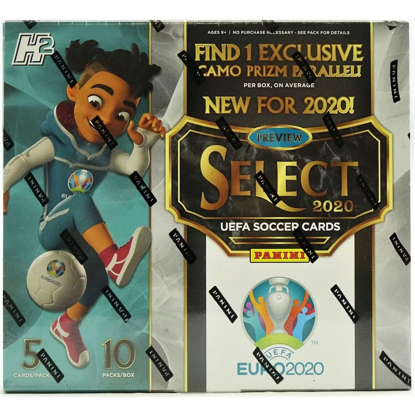 2019-20 Panini Select Euro Soccer UEFA Hobby Hybrid Box