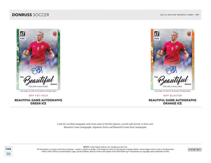 Panini Donruss 2022/23 Soccer Jumbo Value 12-Pack Box