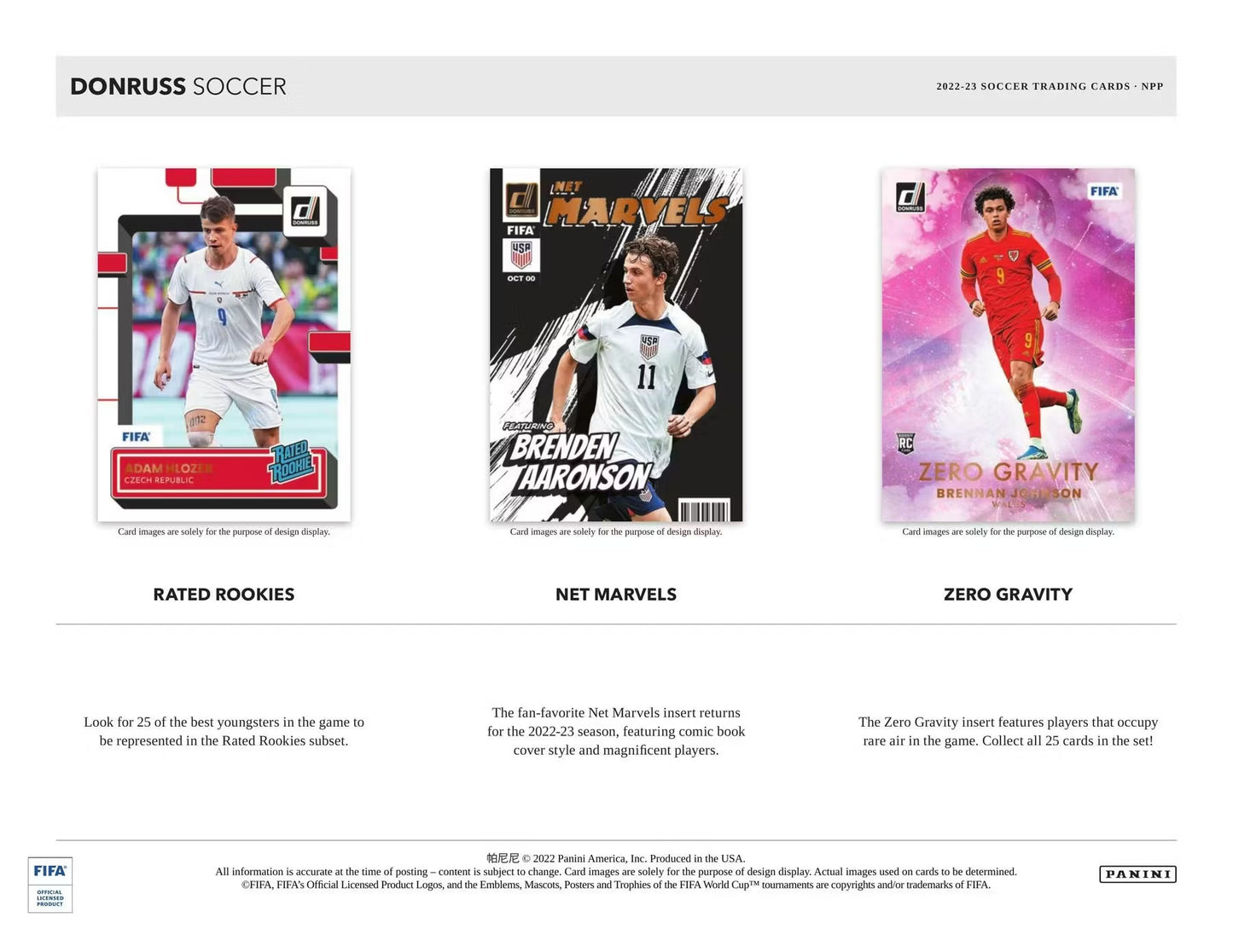 Panini Donruss 2022/23 Soccer Jumbo Value 12-Pack Box