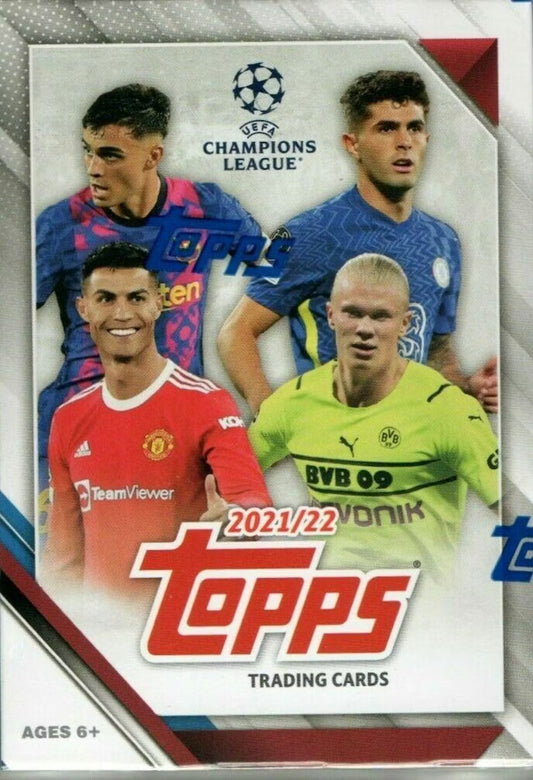 Topps UEFA Champions League Collection Soccer 2021/22 Blaster Box