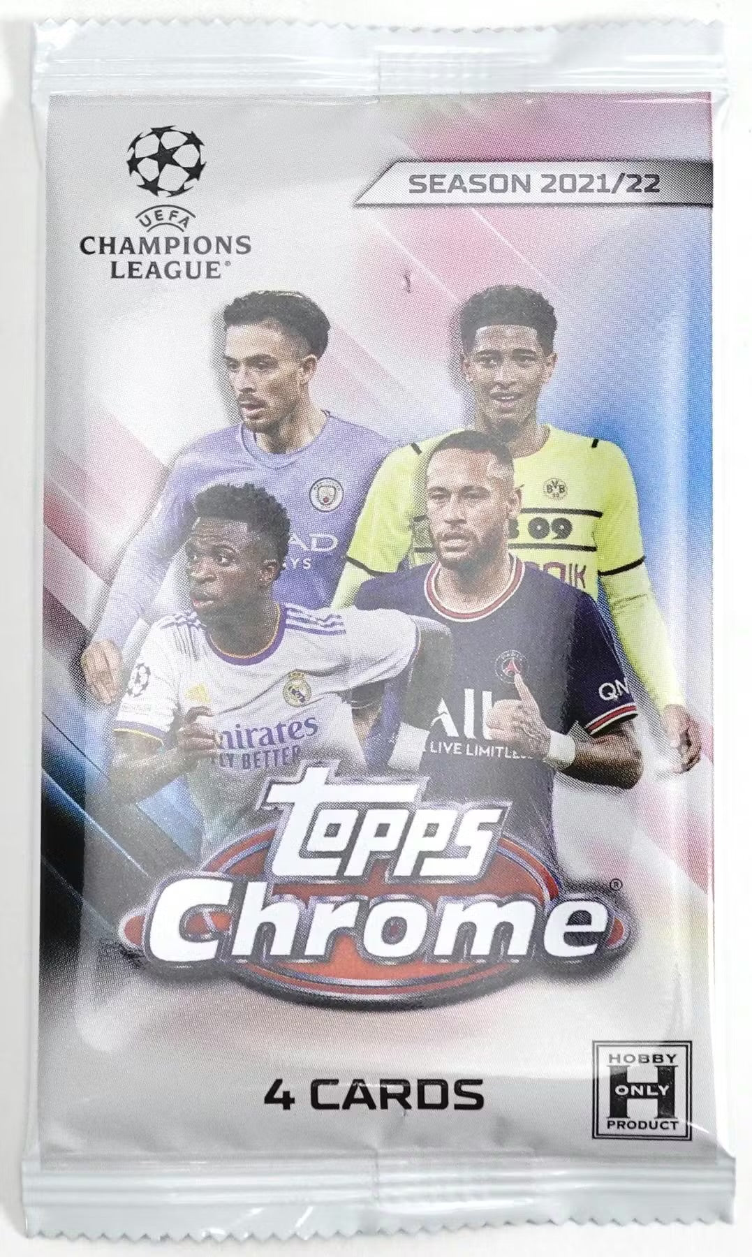 Topps Chrome UEFA Champions League 2021/22 Soccer Hobby Lite Box