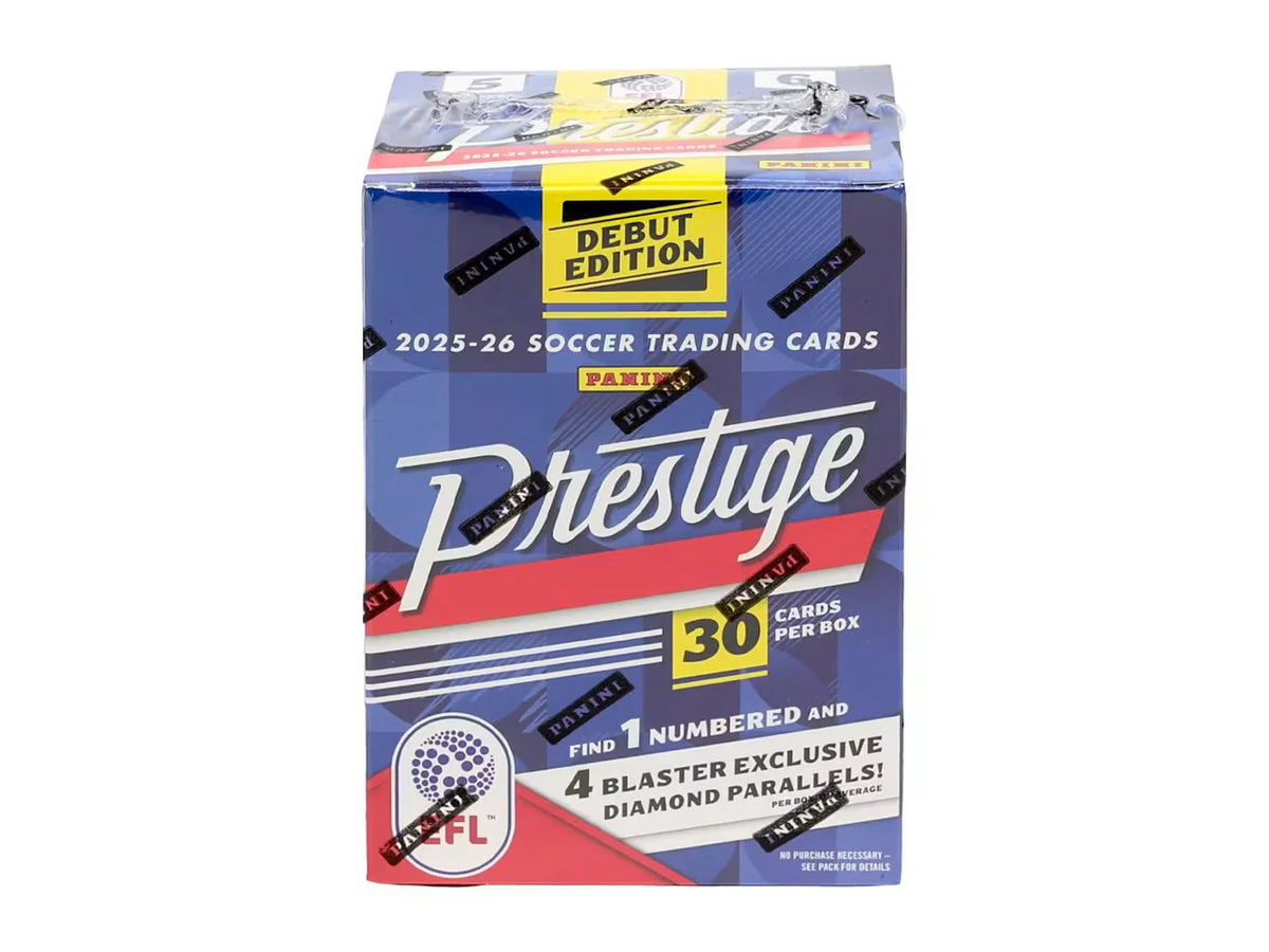 Panini Prestige 2025/26 EFL Soccer International Blaster