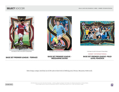 2024-25 Panini Select EPL Soccer Hobby International Box