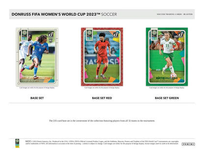 Panini Donruss Soccer 2023 FIFA Women's World Cup Blaster Box