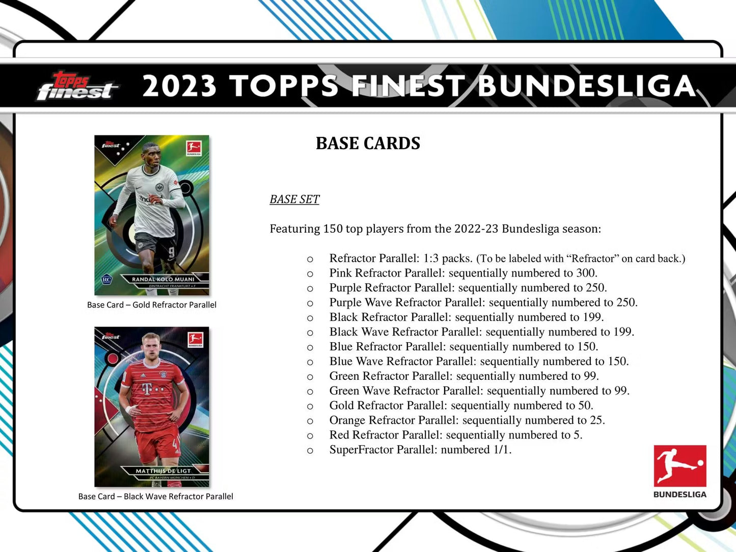 Topps 22/23 Finest Bundesliga Soccer Hobby Box
