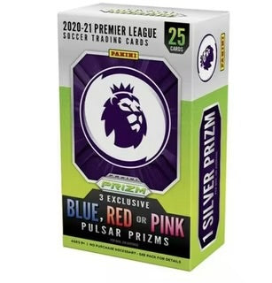 2020-21 Panini Prizm EPL Soccer Cereal Box Hobby Box