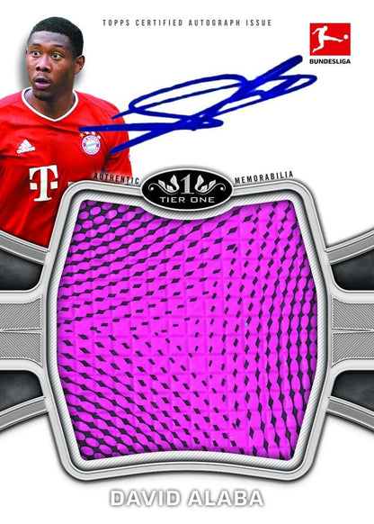 Topps 2020-21 Bundesliga Tier One Hobby Box