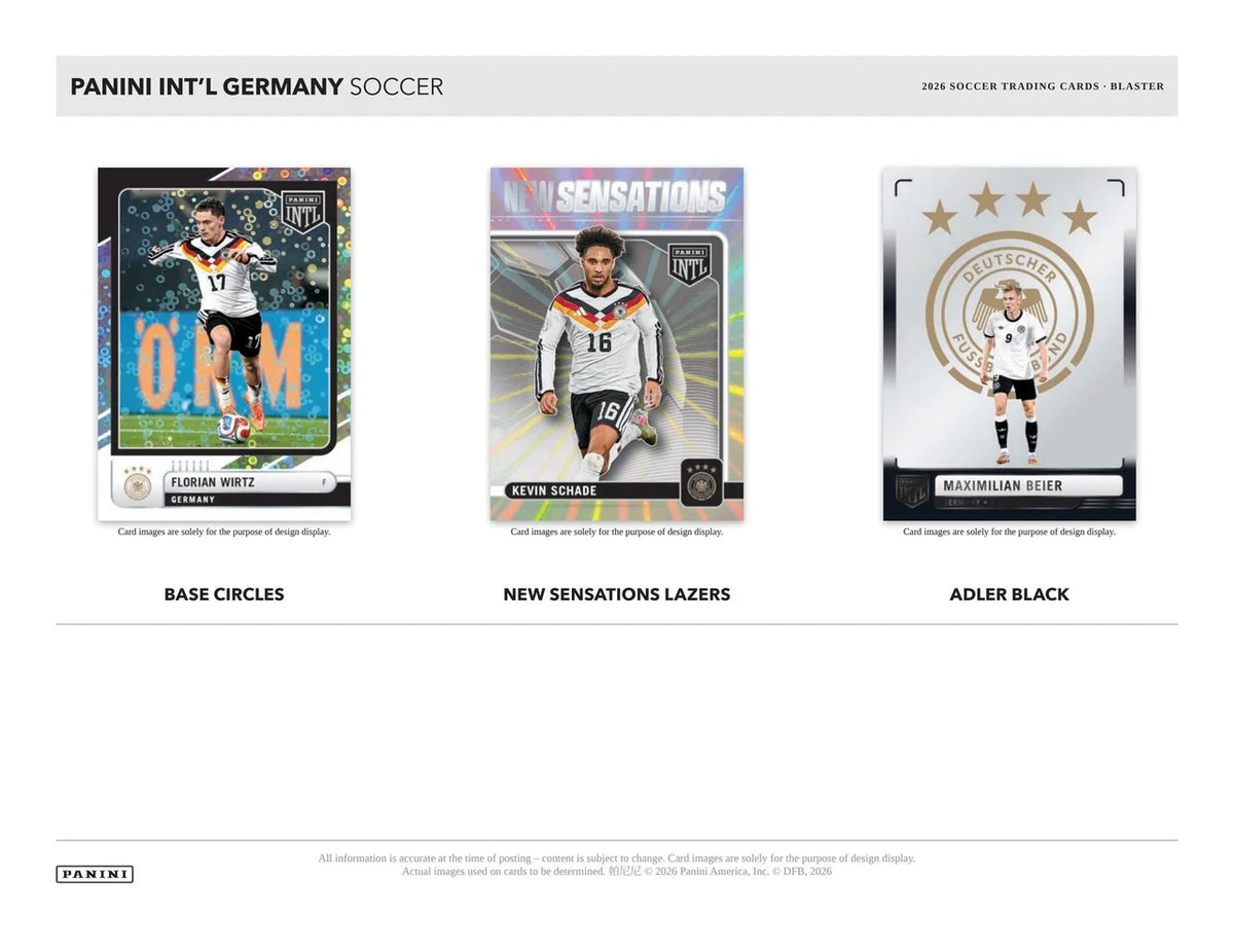 Panini International 2026 Germany Soccer Blaster
