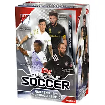 Topps 2021 MLS Major League Soccer 8-Pack Blaster Box