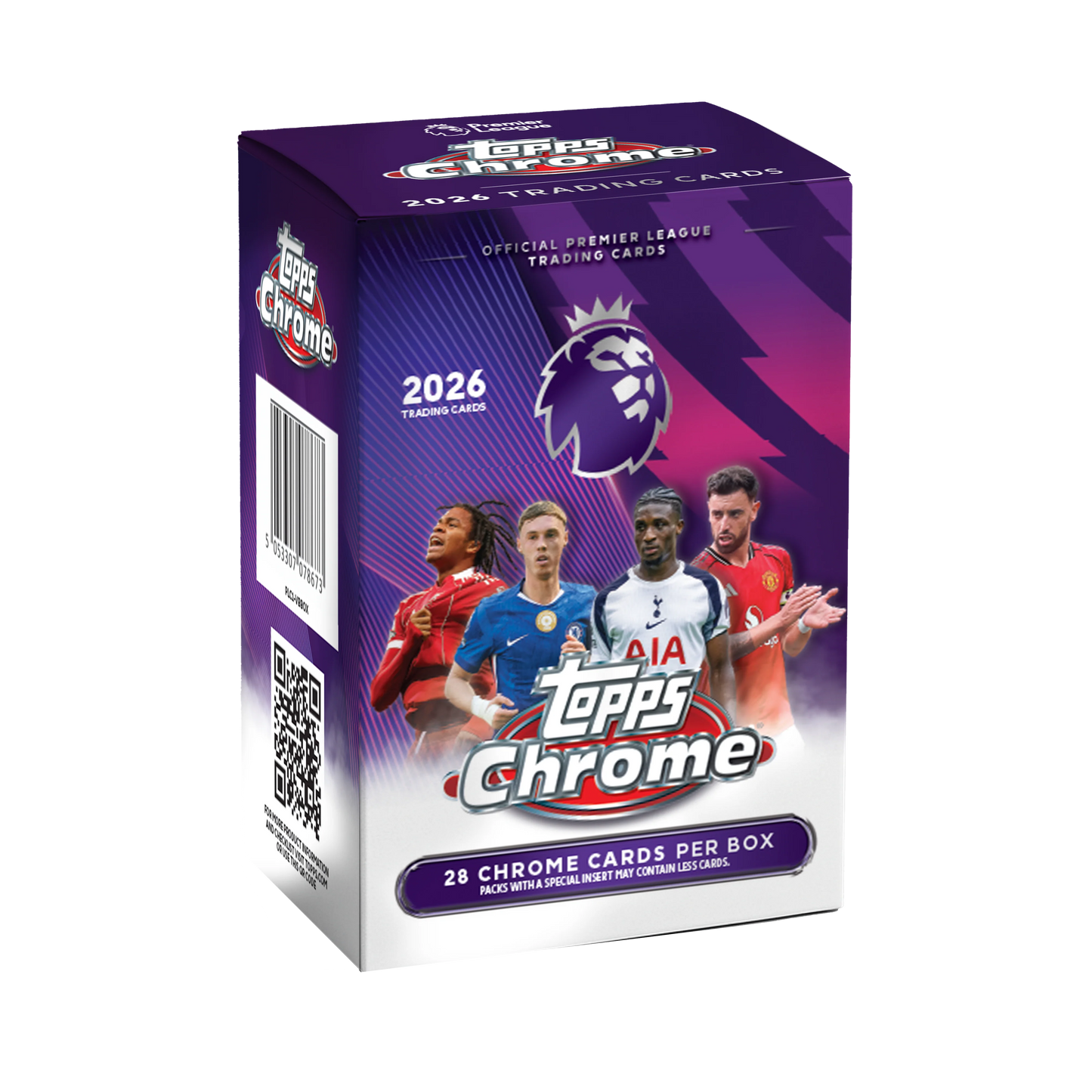Topps Chrome® 2026 Premier League - Value Box - Presale Due 8th Feb
