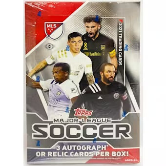 Topps 2021 MLS Major League Soccer Hobby Box