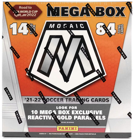 Panini Mosaic Road to FIFA World Cup 2020/21 Soccer Mega Box