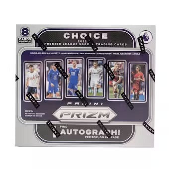 Panini Prizm 2022/23 Premier League EPL Soccer Choice Box