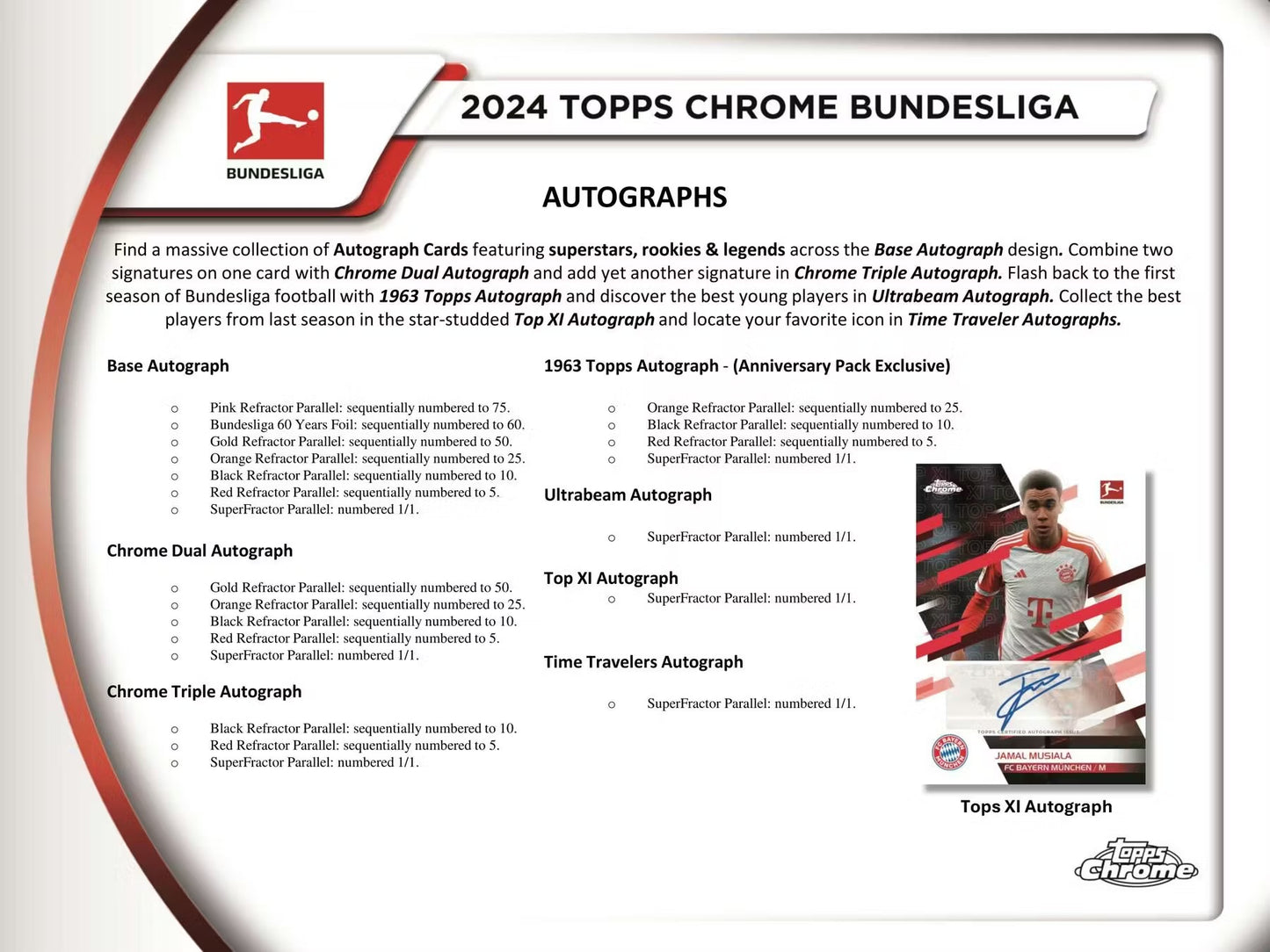 Topps Chrome Bundesliga 2023/24 Soccer Hobby Box