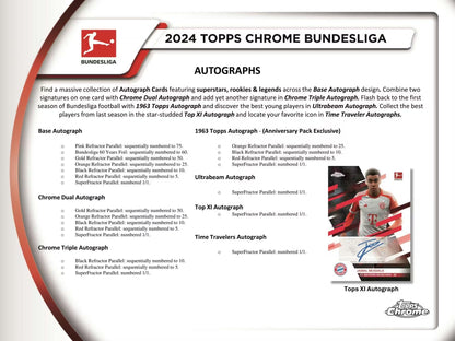 Topps Chrome Bundesliga 2023/24 Soccer Hobby Box