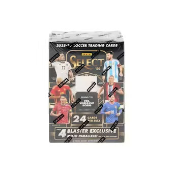 Panini Select 2025/26 Road to FIFA World Cup Soccer Blaster Box