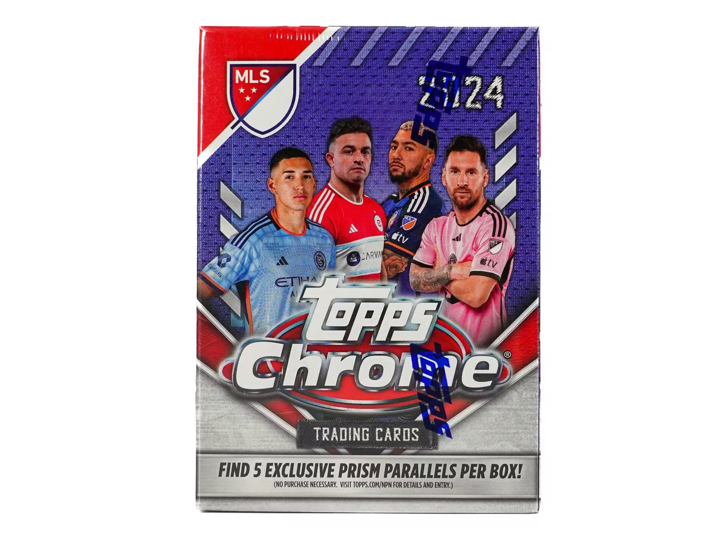 Topps Chrome MLS Major League 2024 Soccer Blaster Box