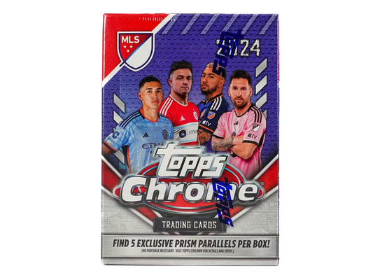 Topps Chrome MLS Major League 2024 Soccer Blaster Box
