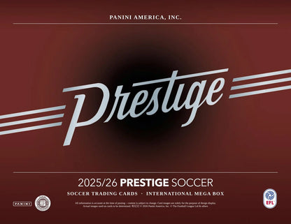 Panini Prestige 2025/26 EFL Soccer International Blaster