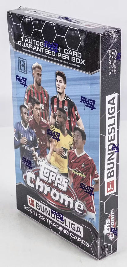 Topps Chrome Bundesliga 2021/22 Soccer Hobby Box
