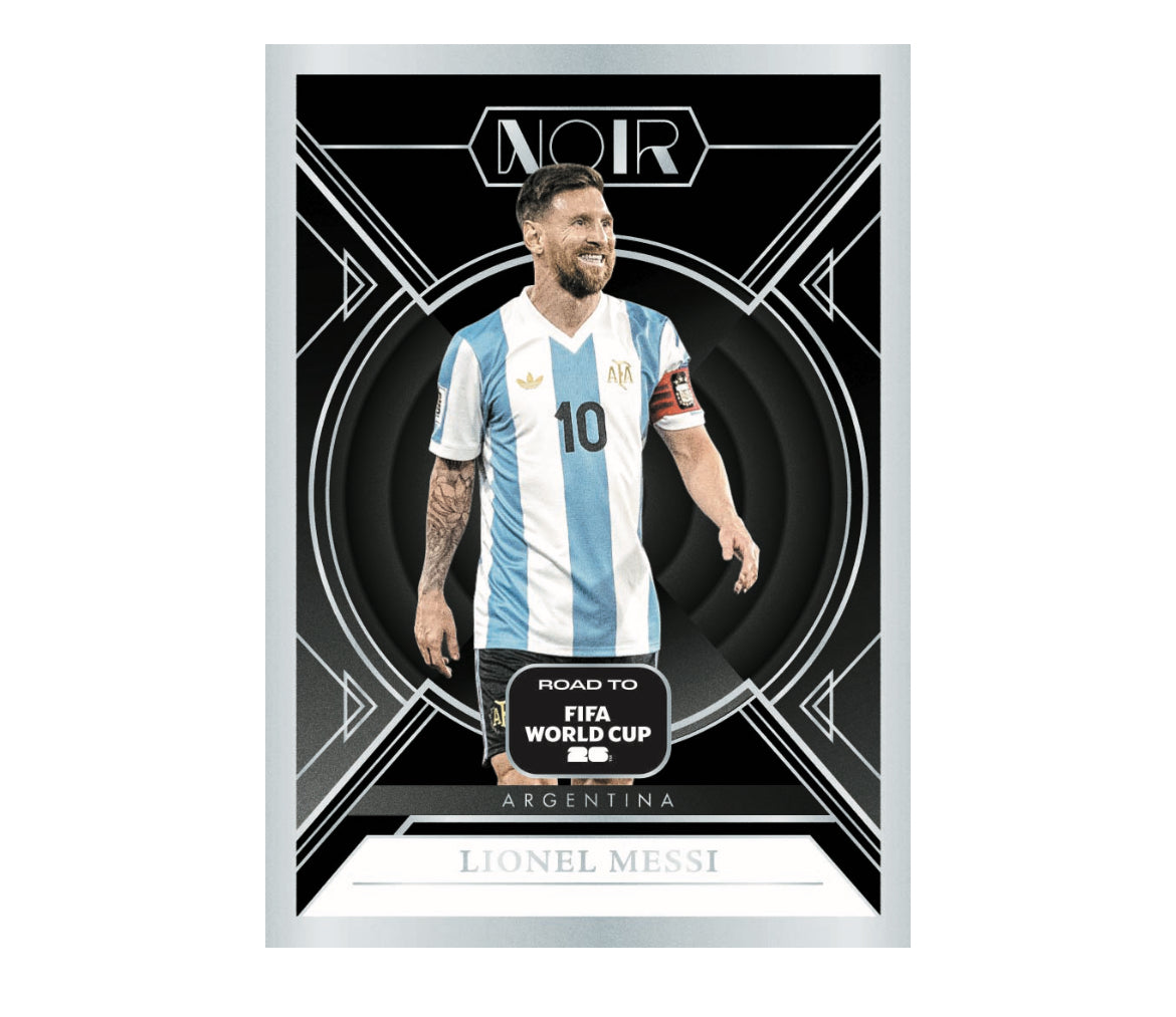 Panini Noir 2025-26 Road to FIFA World Cup Soccer Hobby Box