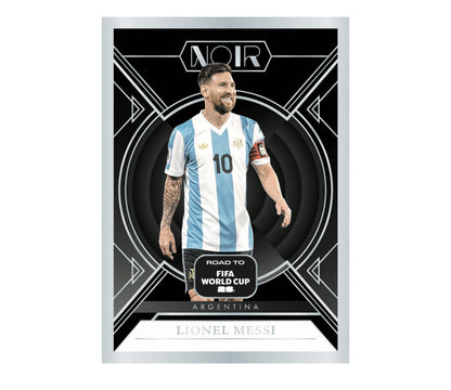 Panini Noir 2025-26 Road to FIFA World Cup Soccer Hobby Box
