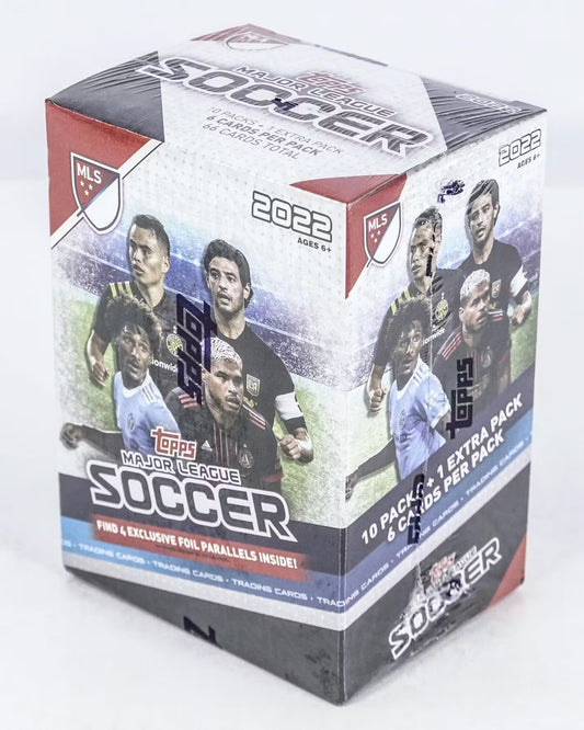 2022 Topps MLS Major League Soccer Blaster Box (Foil Parallels!)