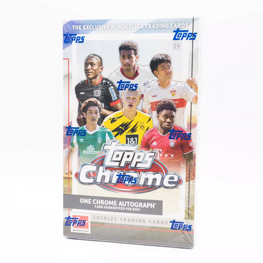 2020-21 Topps Chrome Bundesliga Soccer Hobby Box