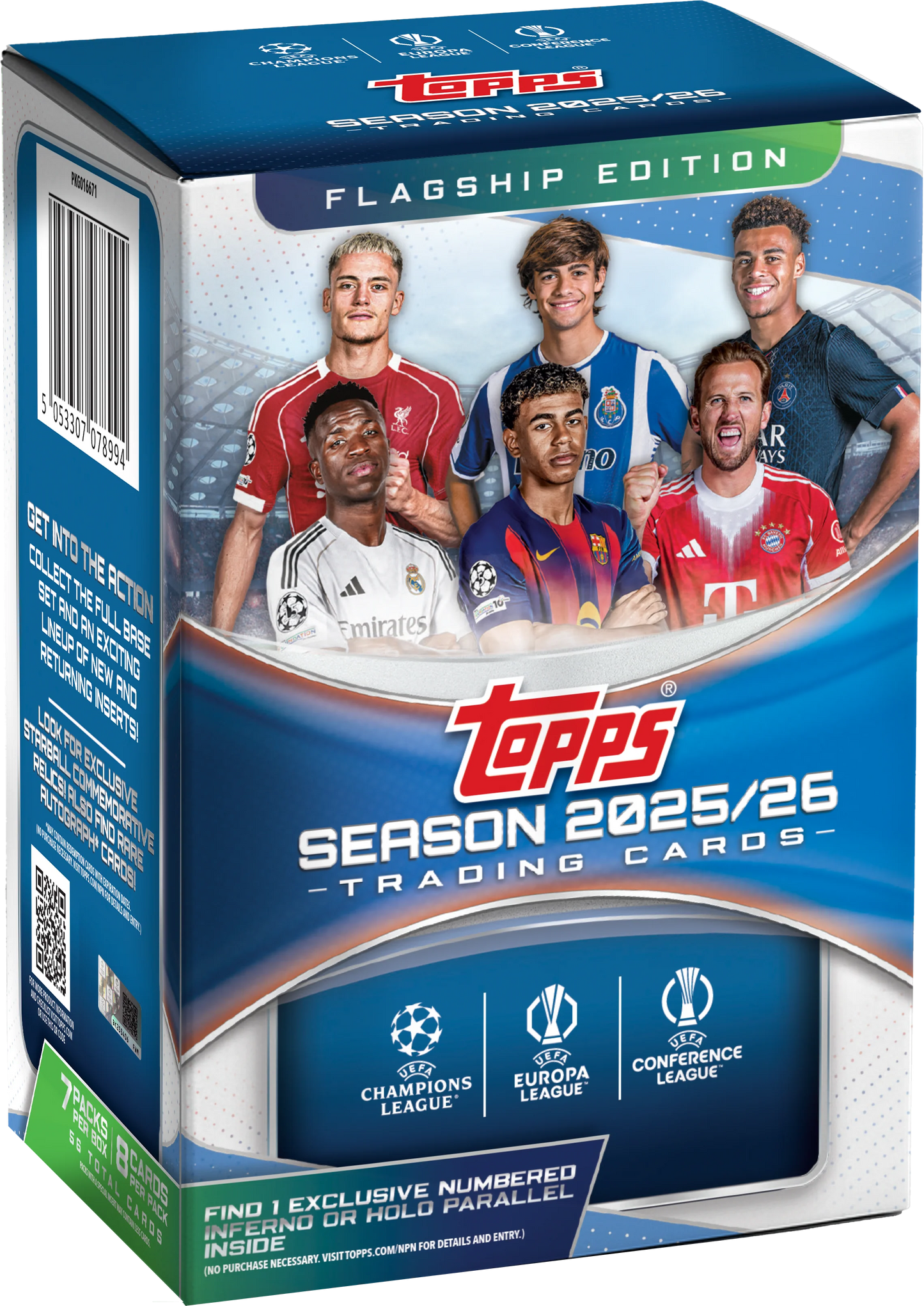 Topps 2025-26 UEFA Club Competitions - Value Box