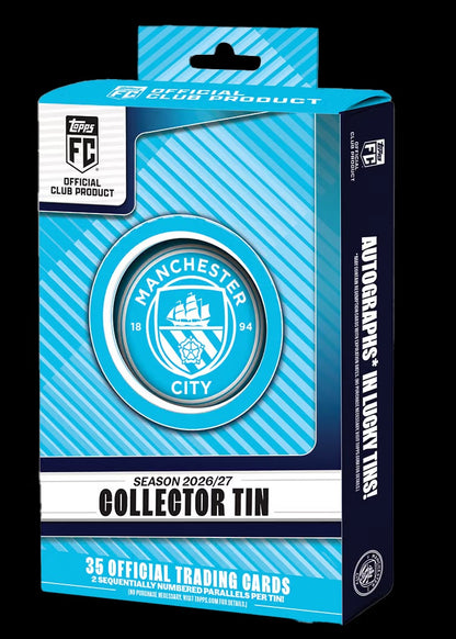 Topps Collector Tin Manchester City 2026/27