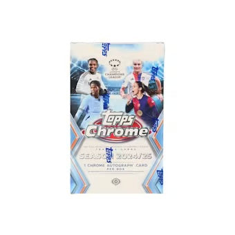 2024/25 Topps Chrome UEFA Women's Champions League Soccer Hobby Box