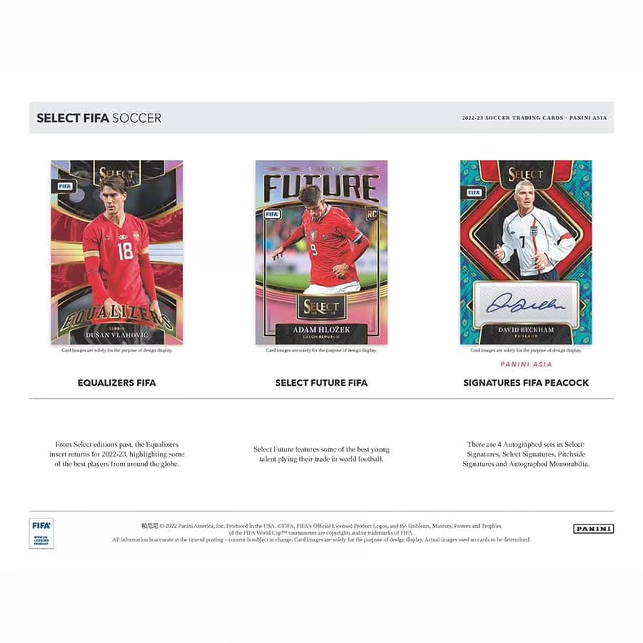 2022-23 Panini Select FIFA Soccer Box TMALL