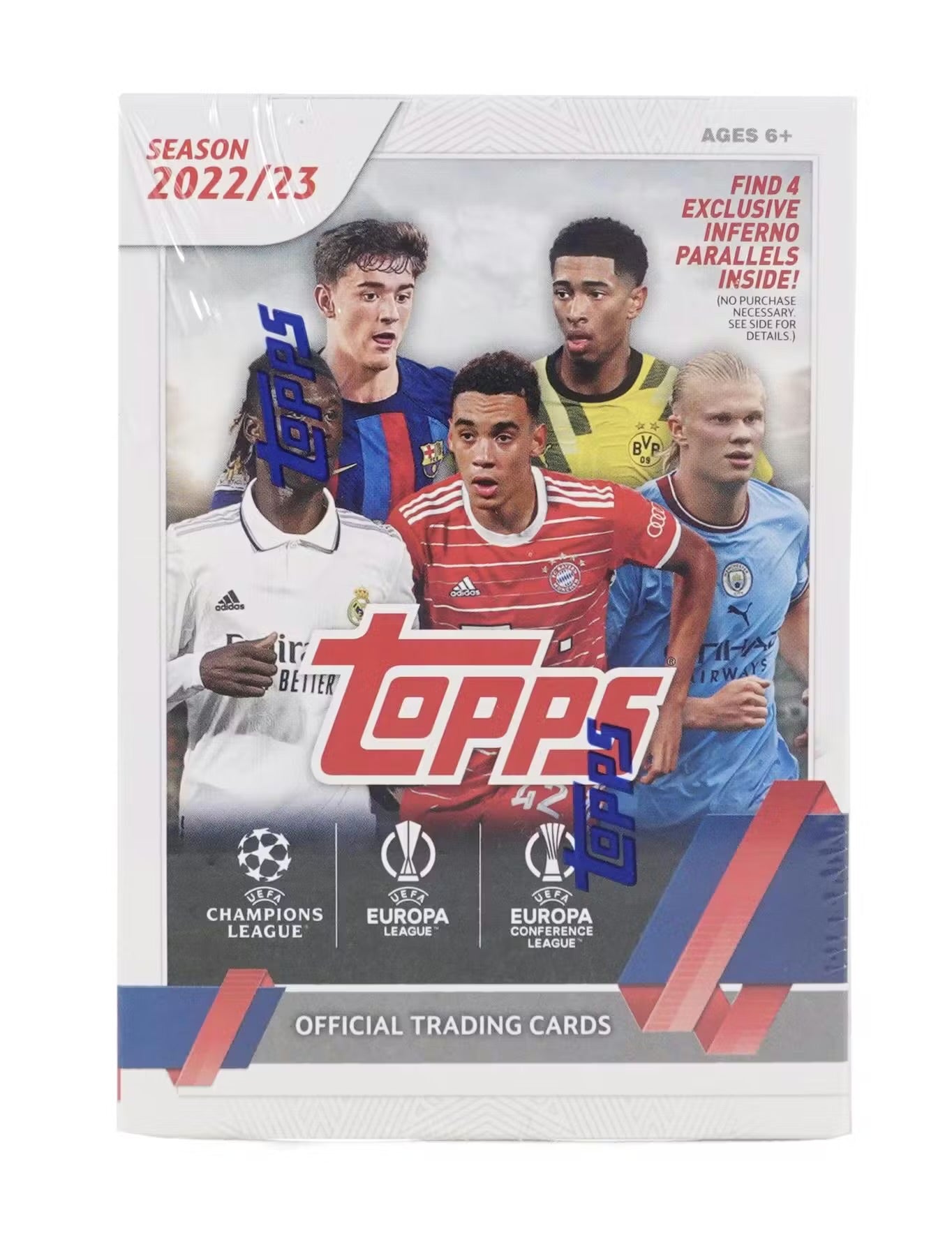 Topps UEFA Club Competitions 2022/23 Soccer Blaster Box