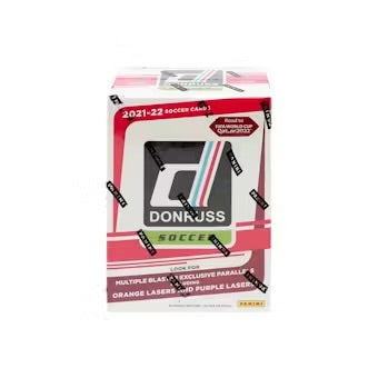 2021/22 Panini Donruss Soccer Blaster Box (Orange and Purple Lasers)