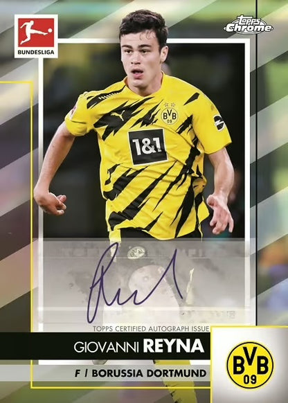 2020-21 Topps Chrome Bundesliga Soccer Hobby Box
