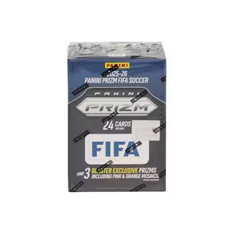 2025/26 Panini Prizm FIFA Soccer Blaster Box (Pink & Orange Mosaics!)