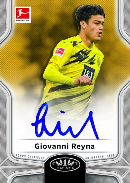 Topps 2020-21 Bundesliga Tier One Hobby Box
