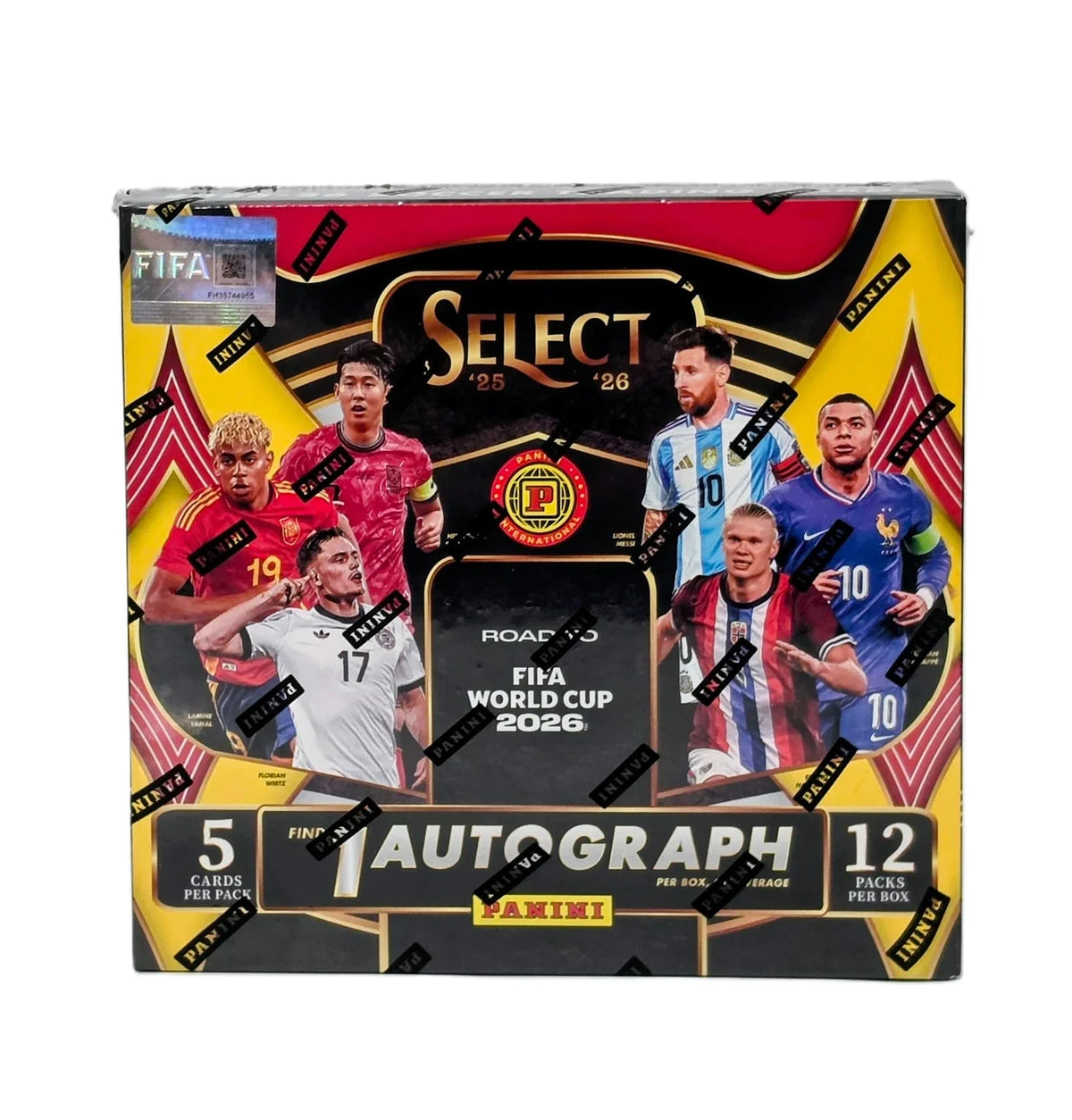 Panini Select Road to FIFA World Cup Soccer 2025/26 Hobby International Box