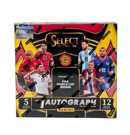 Panini Select Road to FIFA World Cup Soccer 2025/26 Hobby International Box