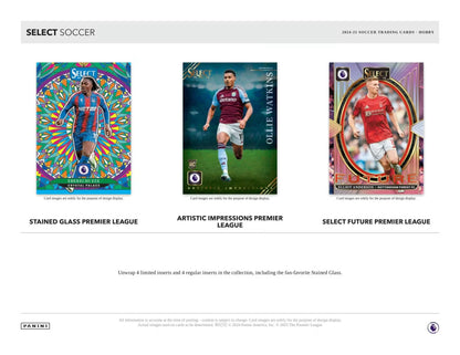 Panini Select 2024/25 Premier League EPL Soccer Hobby Box