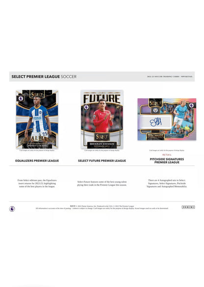 Panini Select Premier League EPL 2022/23 Soccer Mega Box