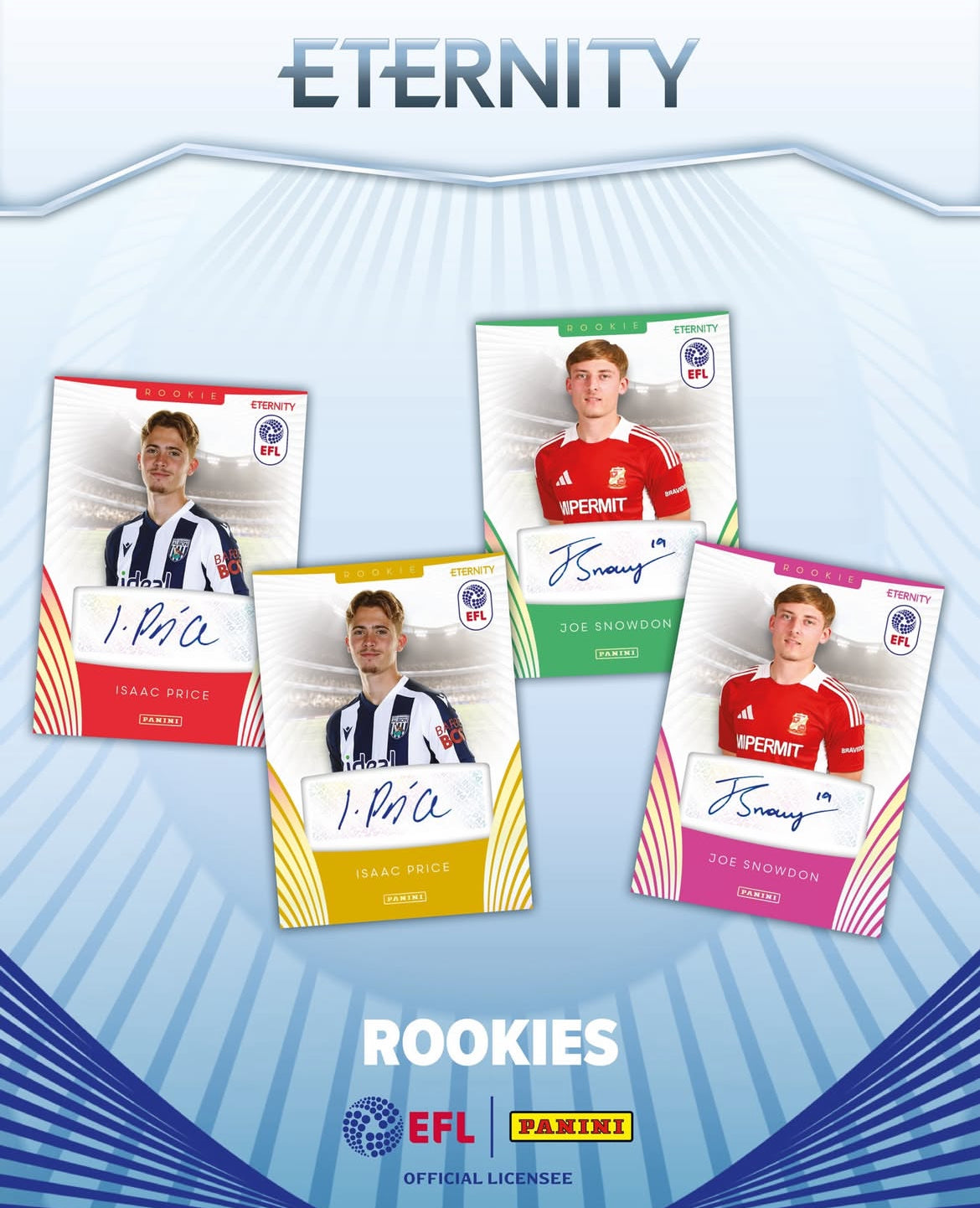 Panini EFL 2026 Eternity Trading Card Sealed Hobby Box