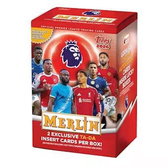 Topps Merlin 2025/26 Premier League EPL Soccer Blaster Box
