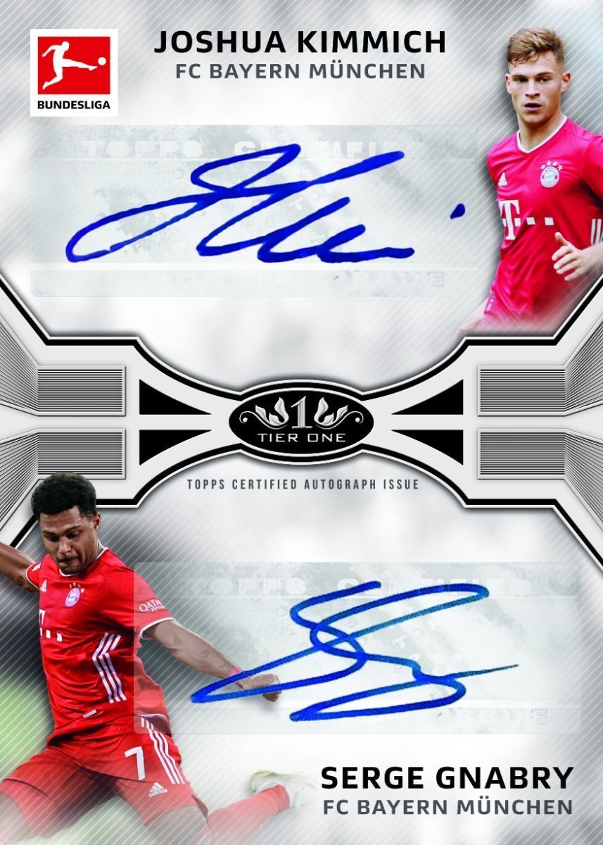 Topps 2020-21 Bundesliga Tier One Hobby Box