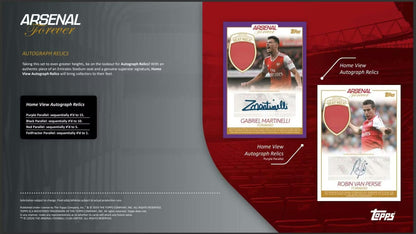 Topps 2023/24 Arsenal FC Forever Soccer Hobby Box