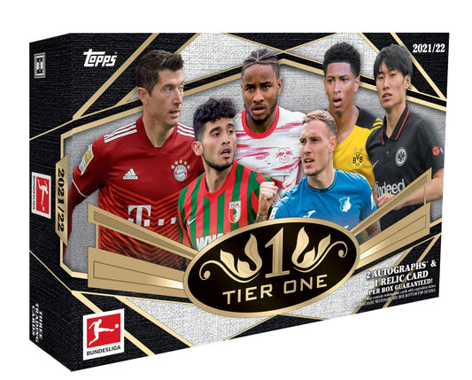 Topps 2021-22 Bundesliga Tier One Hobby Box