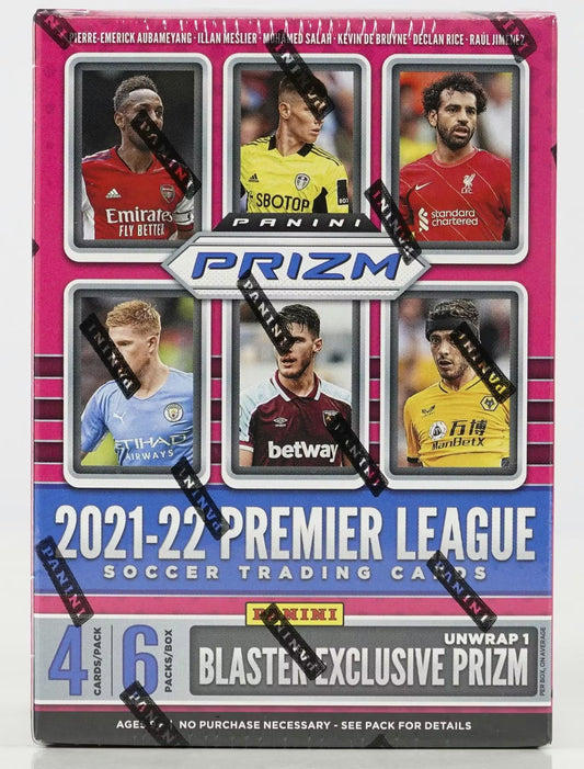 Panini Prizm Premier League EPL 2020/21 Soccer Blaster Box