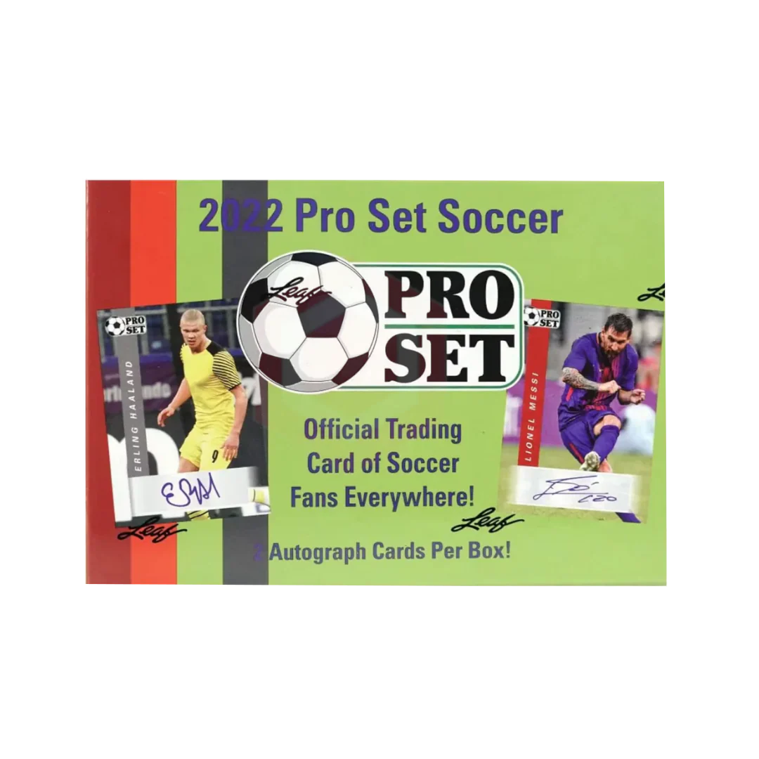 Leaf Pro Set 2022 Soccer Hobby Box