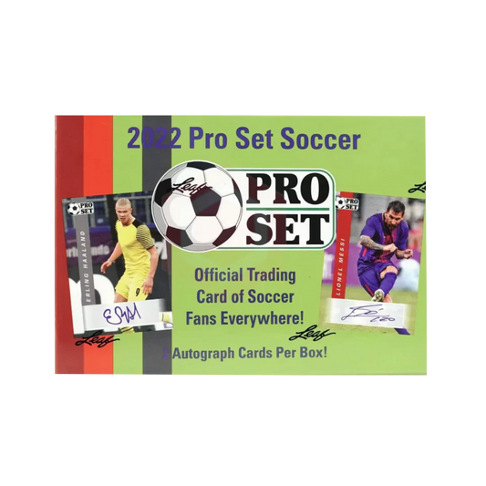 Leaf Pro Set 2022 Soccer Hobby Box
