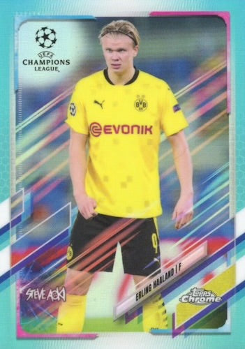 2020-21 Topps Champions League Chrome Soccer UEFA Steve Aoki Edition Hobby Box